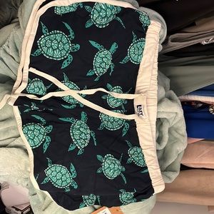 Turtle pj shorts